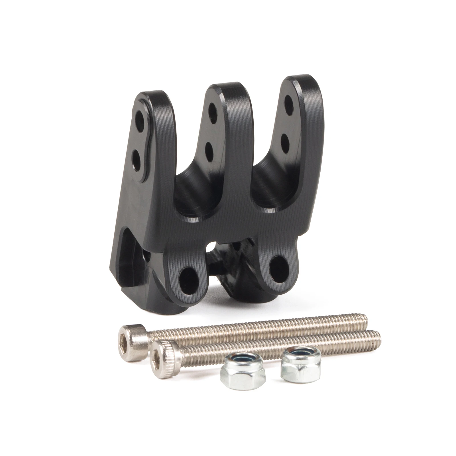 Machined Delrin Rear Link Riser Anti-Squat Mount for Vanquish H10 Optic F10 Portal and Straight Axle