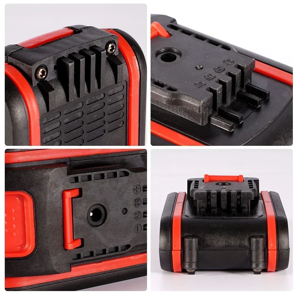 21V Rechargeable Lithium Ion Battery Cordless Impact Drill Battery Replace 48VF 36VF 88VF Replacement Battery for Power Tool