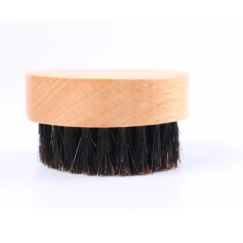 Men's Beard Brush Wooden Bristle Brush Beard Man Fashion Mustache Hair Brush Waves Comb for Beard