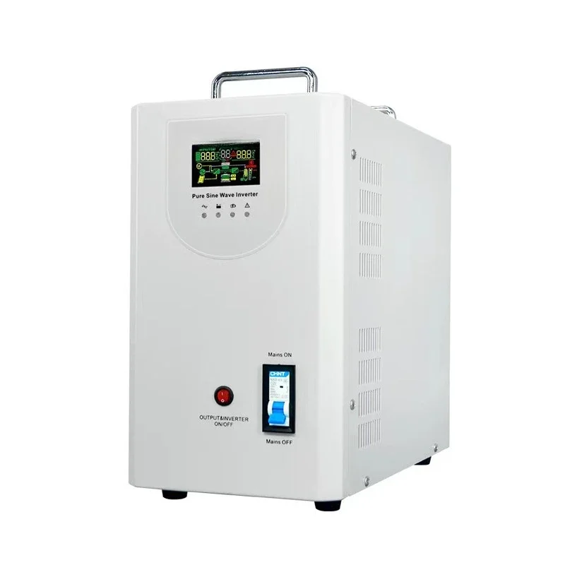 1000VA800W pure sine uninterruptible power supply long delay 3 hours computer motor barrier water pump