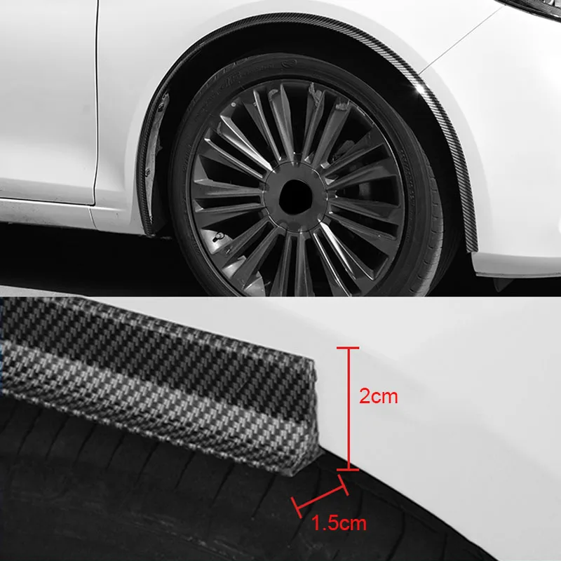 

Universal Fender Flares Car Wheel Arches Wing Expander Arch Eyebrow Mudguard Lip Body Kit Protector Cover Mud Guard Accessories