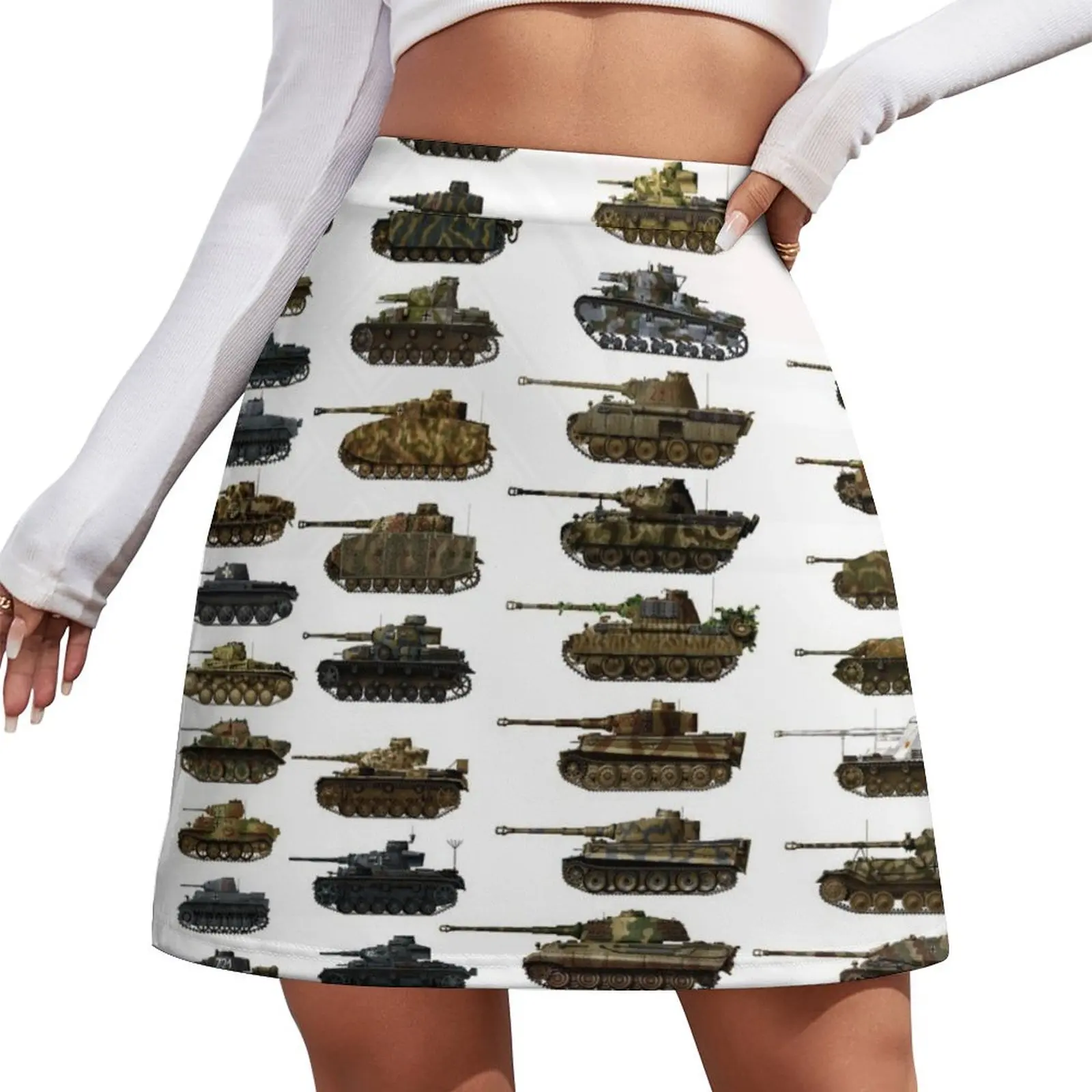 

Panzers ! Mini Skirt skirt set women's summer clothing 2026 Kawaii