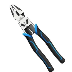 Multifunction Pliers Set, Combination Pliers, Stripper, Crimper, Cutter, Heavy Duty Wire, Diagonal Pliers, 1 Pc