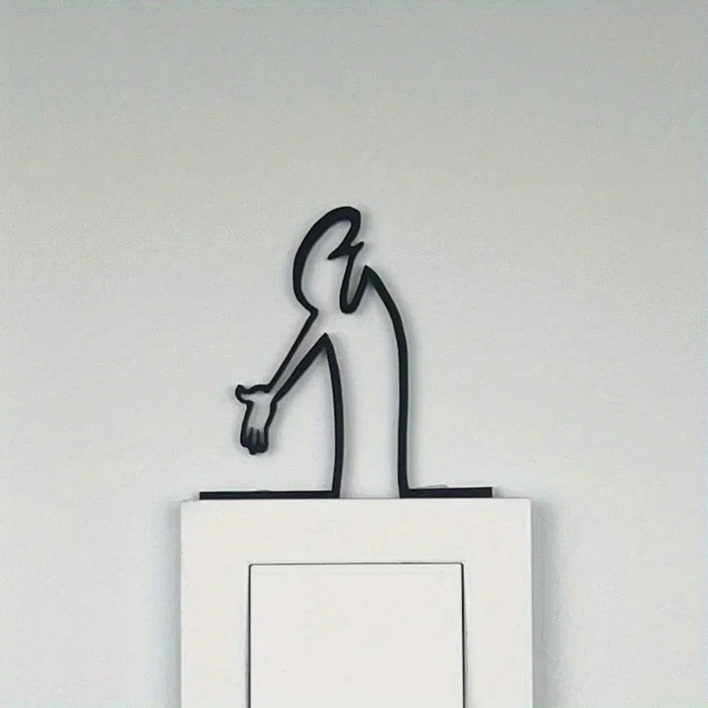 Modern Metal Poster for Living Room, Office, Bedroom - Easy Hang Installation - Home Decoration Gift for Minimalist Interiors