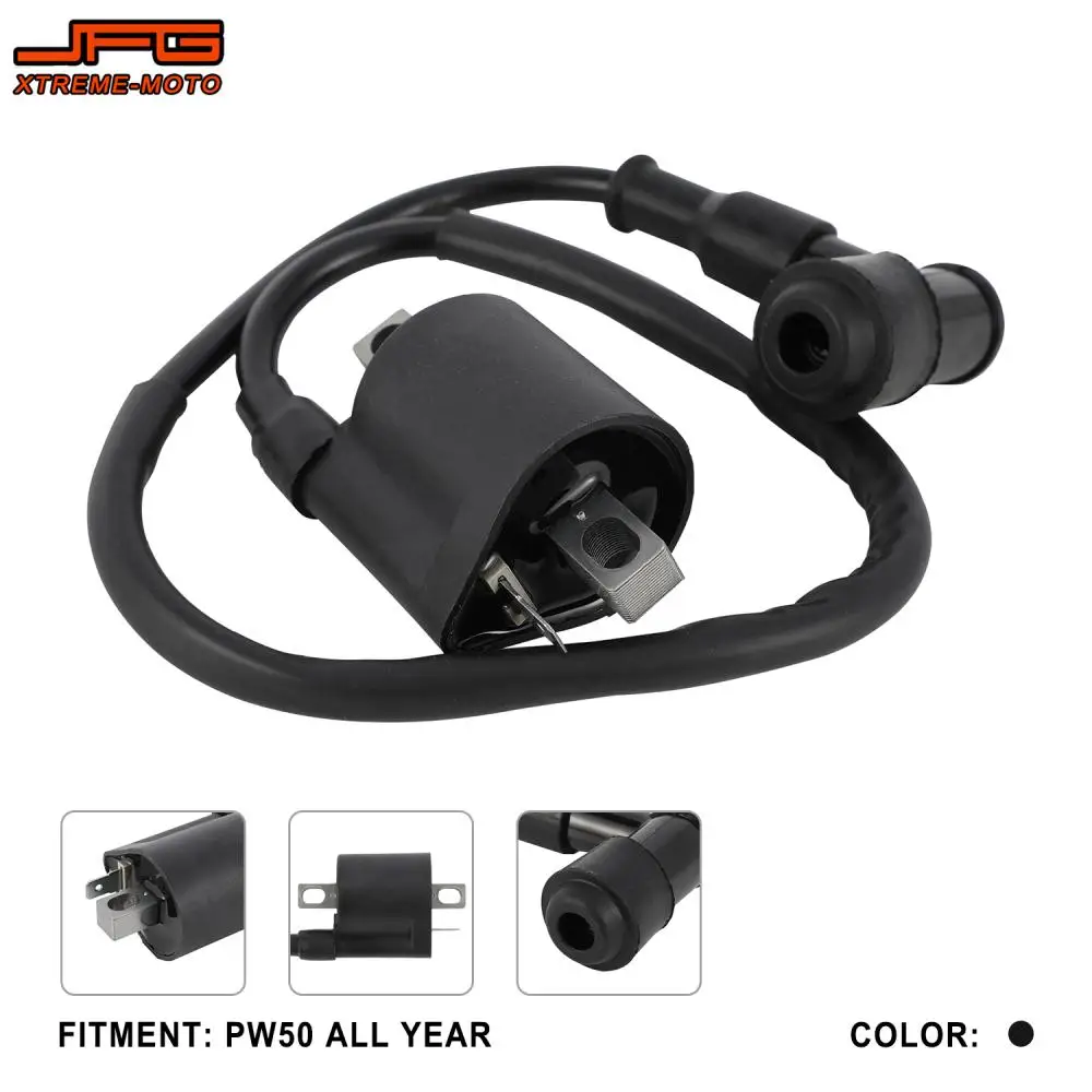 Motorcycle Accessories Ignition Coil and Spark Plug Set Ignition System For Yamaha PW50 PW80 PW 50 80 Mini Dirt Pit Bike Moto