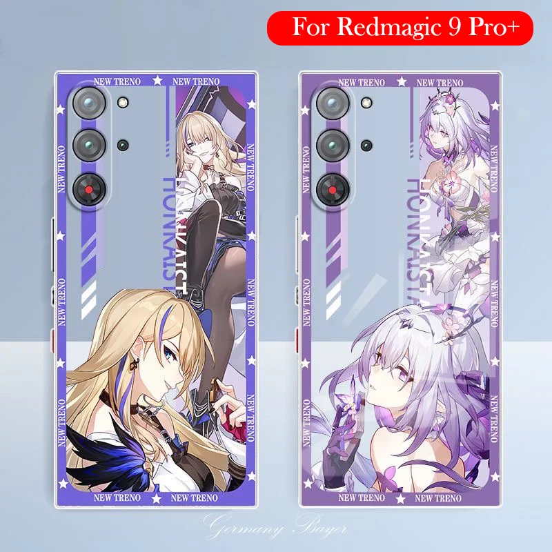 حافظة شفافة لهاتف ZTE Nubia Redmagic 9S 9 Pro Plus غطاء خلفي لوسادة هوائية لهاتف REDMAGIC 9 9S PRO+