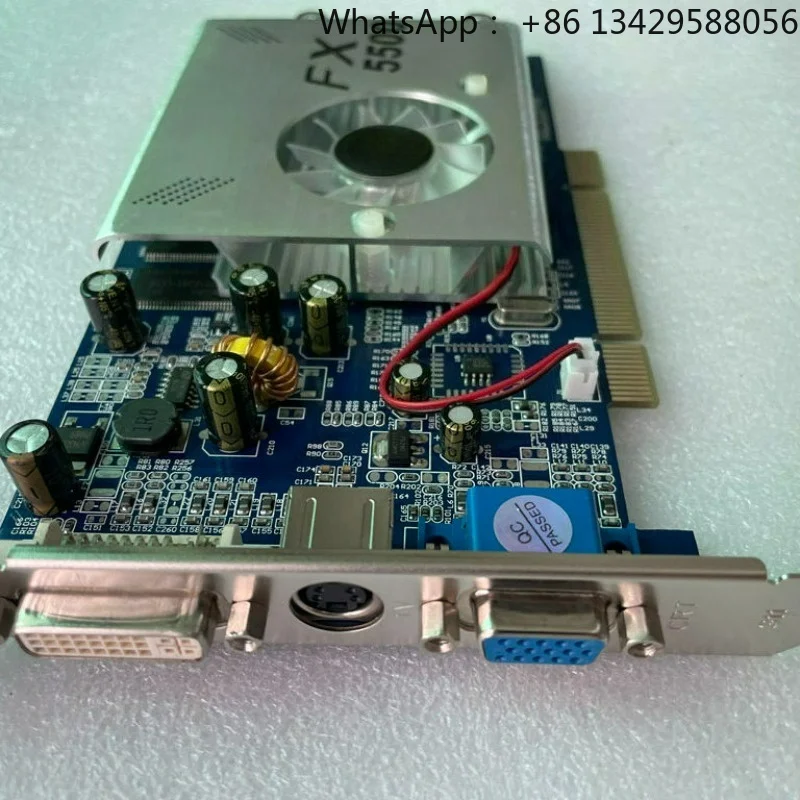 For PCi graphics cards the new GeForce FX5500 5200 128M industrial control old PCI interface128M