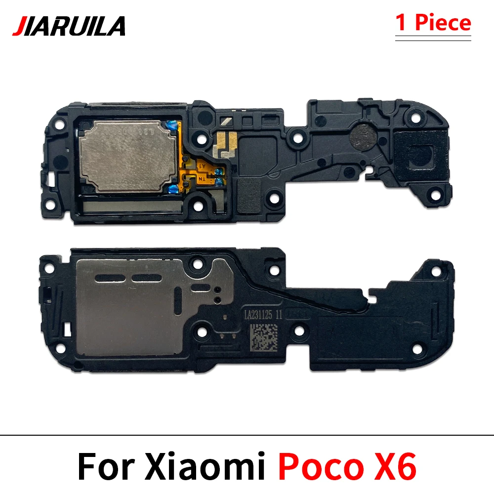 جديد لشاومي Poco F5 X5 X6 M5 M5s M6 Pro 4G 5G مكبر الصوت أسفل مكبر الصوت الصوت الطنان قارع الأجراس الكابلات المرنة #5