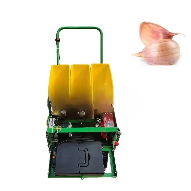 1/2/3 line of garlic planter is artificially used in the garlic planting industry
