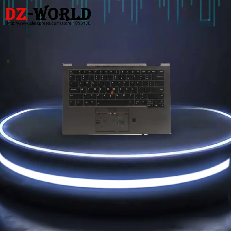 

For Lenovo Thinkpad X1 Yoga 4th Gen 4 G4 Keyboard Upper Case Palmrest Shell Cover Gray 5M10V24867 5M10V24881 5M10V24861 5M10V248