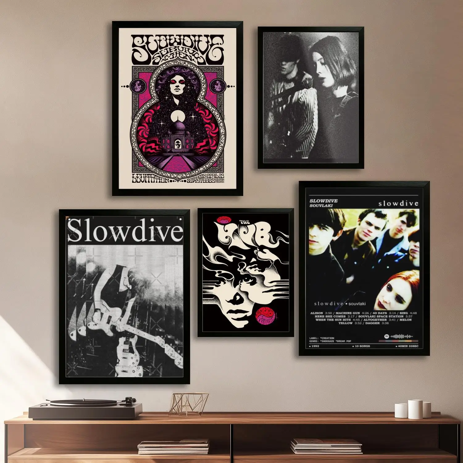 Slowdive Canvas Art Poster and Wall Art Picture Print, Modern Family Bedroom Decor Posters,Decorative painting