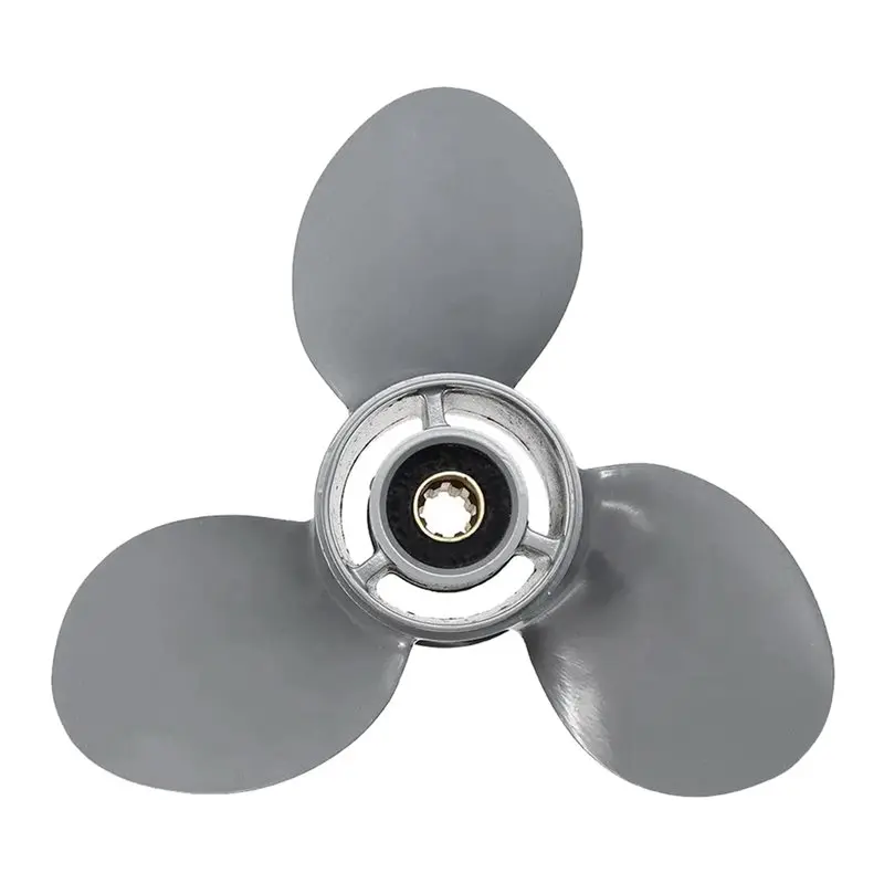Aluminum Alloy Propeller 9 1/4 X 9 For Honda Outboard Motors 8HP 9.9HP 10HP 15HP 20HP Screw Part Number 58130-ZV4-009AH Boats