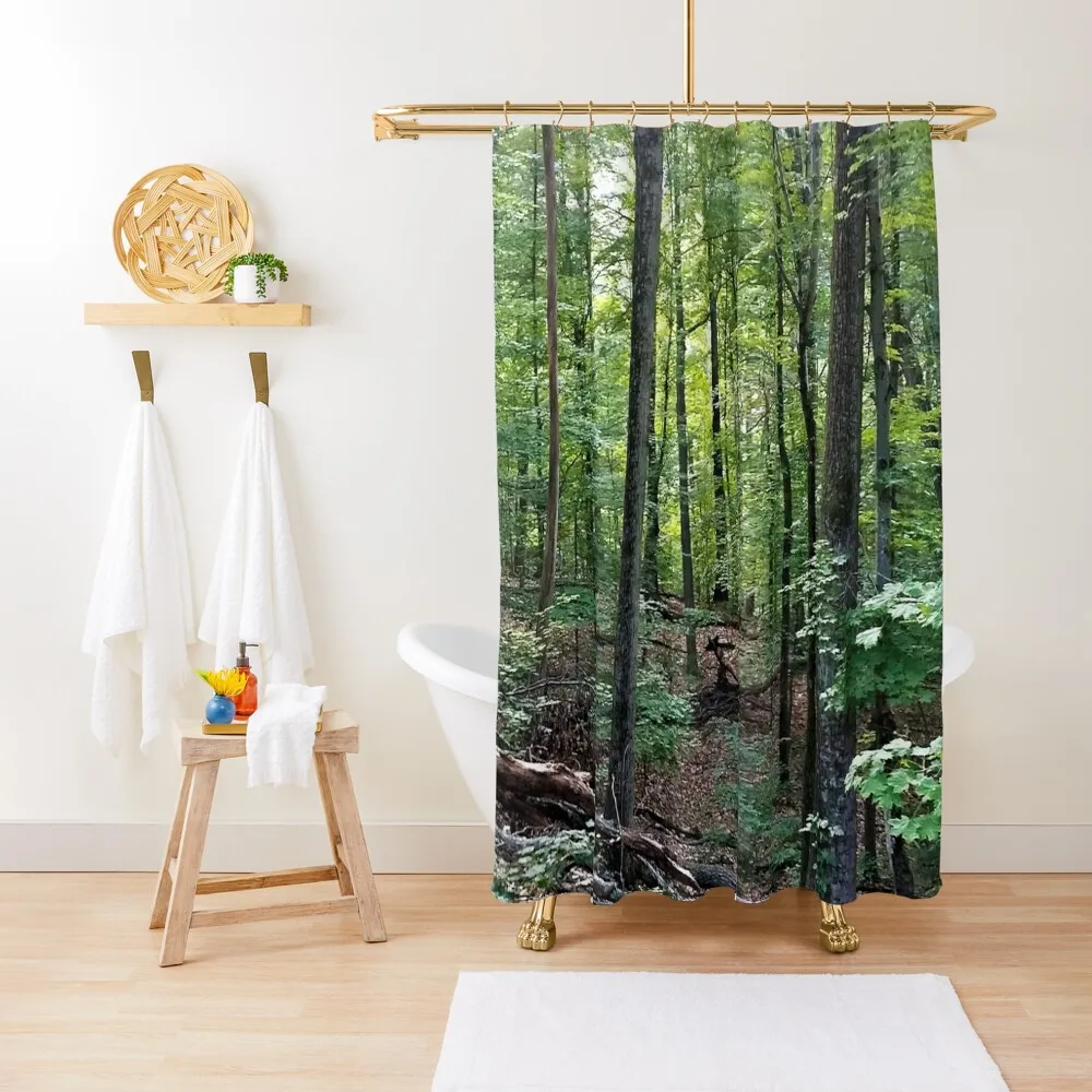 

The Forest is Calling Shower Curtain Anti-Mold Waterproof Shower Funny Shower Curtain