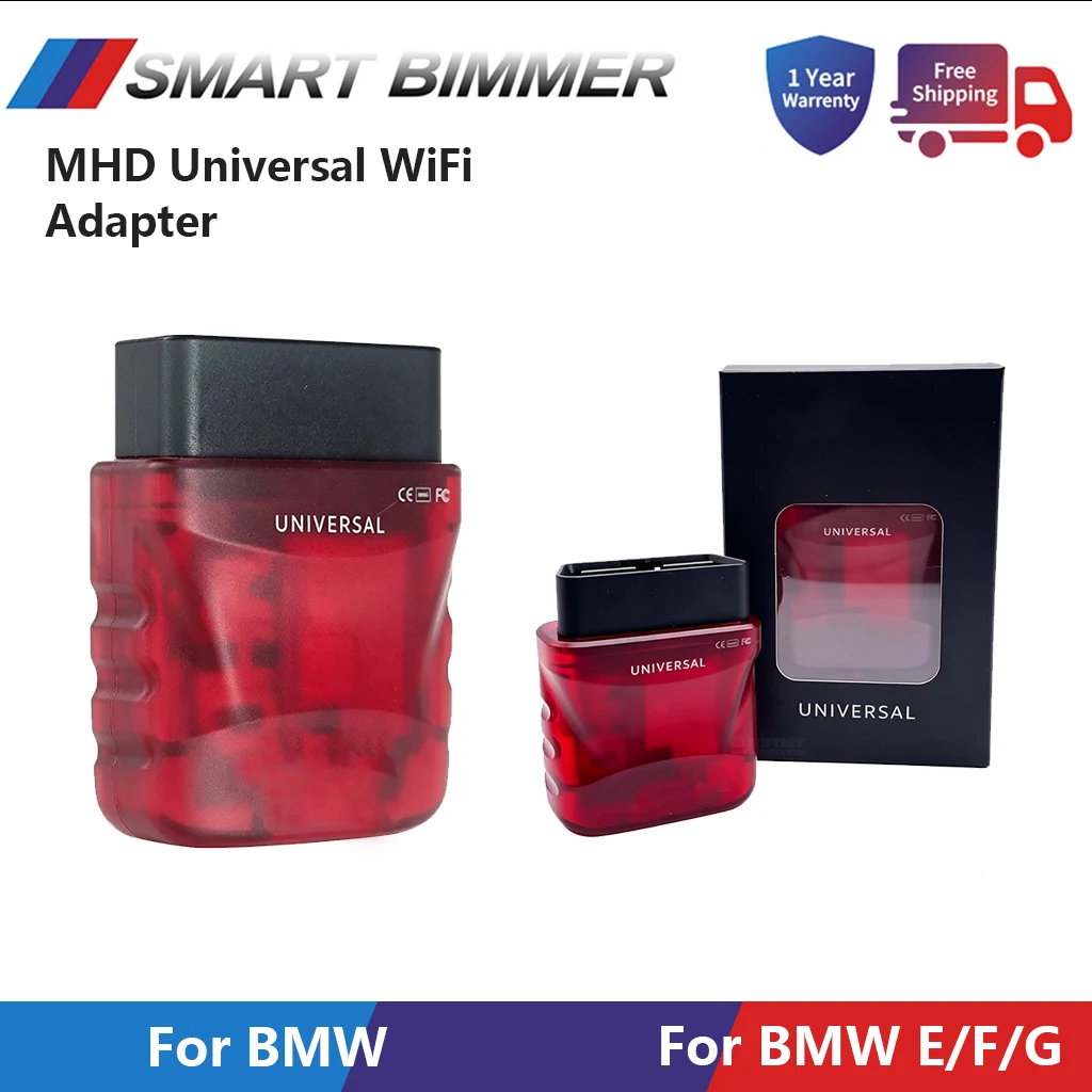 OBD2 Scanner ENET WiFi Adapter for BMW F G Series – Wireless Coding & Diagnostic Tool for BimmerCode MHD E-SYS ISTA Bootmod3