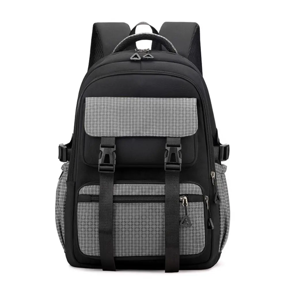 Студенческий рюкзак с несколькими отделениями, водонепроницаемая школьная сумка большой емкости, повседневный легкий детский рюкзак на плечо, повседневный