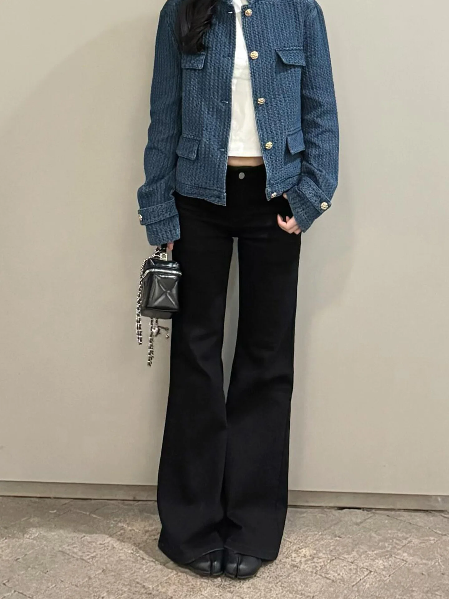 

Washed American Retro Skinny Jeans Women's Slim Fit Long Pants Spring 2026 New Arrival Loose Style High Waist Denim Skinnies