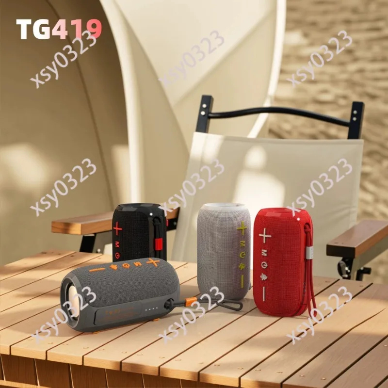 Dual Driver Portable Bluetooth Speaker TWS Stereo Deep Bass Outdoor Sports Wireless Sound Box