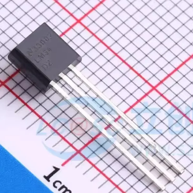 Sensors, Transducers LM34DZ/NOPB Temperature Sensors Analog and Digital Output Local 32°F ~ 212°F 10mV/°F TO-92-3