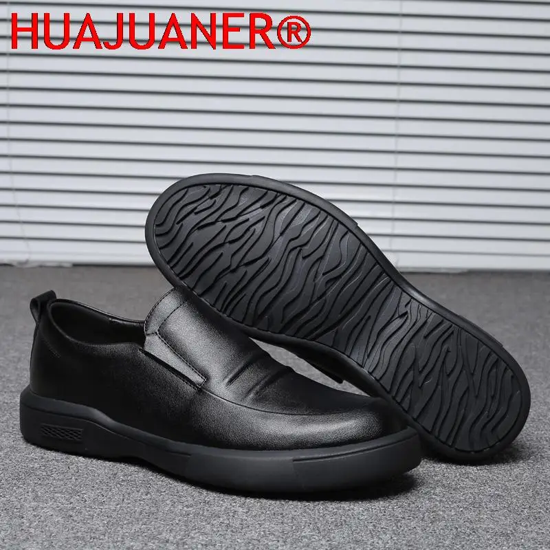 

Men Casual Shoes High Quality Lace-up Solid Leather Business Shoes Fashion Gentleman Shoes Bureau Office Oxford Shoes For Men