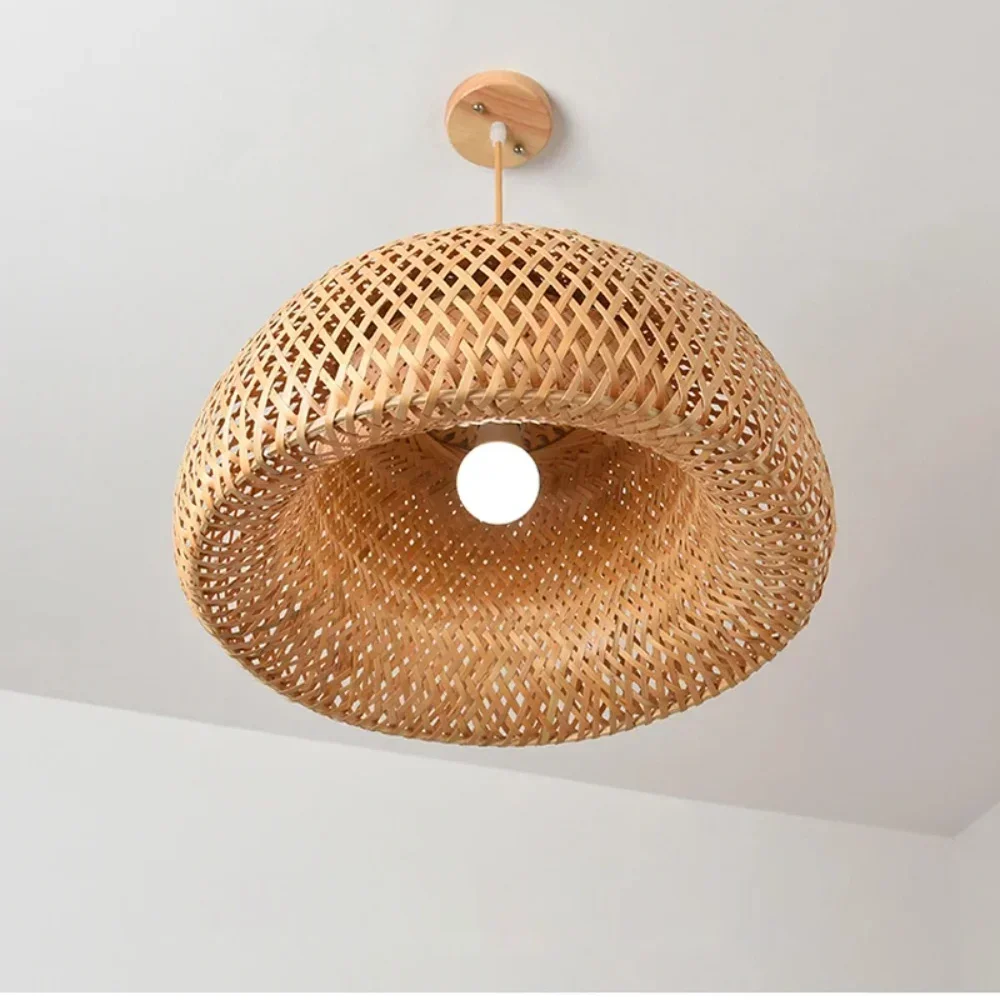 Neueste Holz Lampe Bar Cafe Festival Hotel Laterne Dekoration Rattan Bambus Gewebt Camping Handwerk Tisch Dekor Lampe Heißer Verkauf