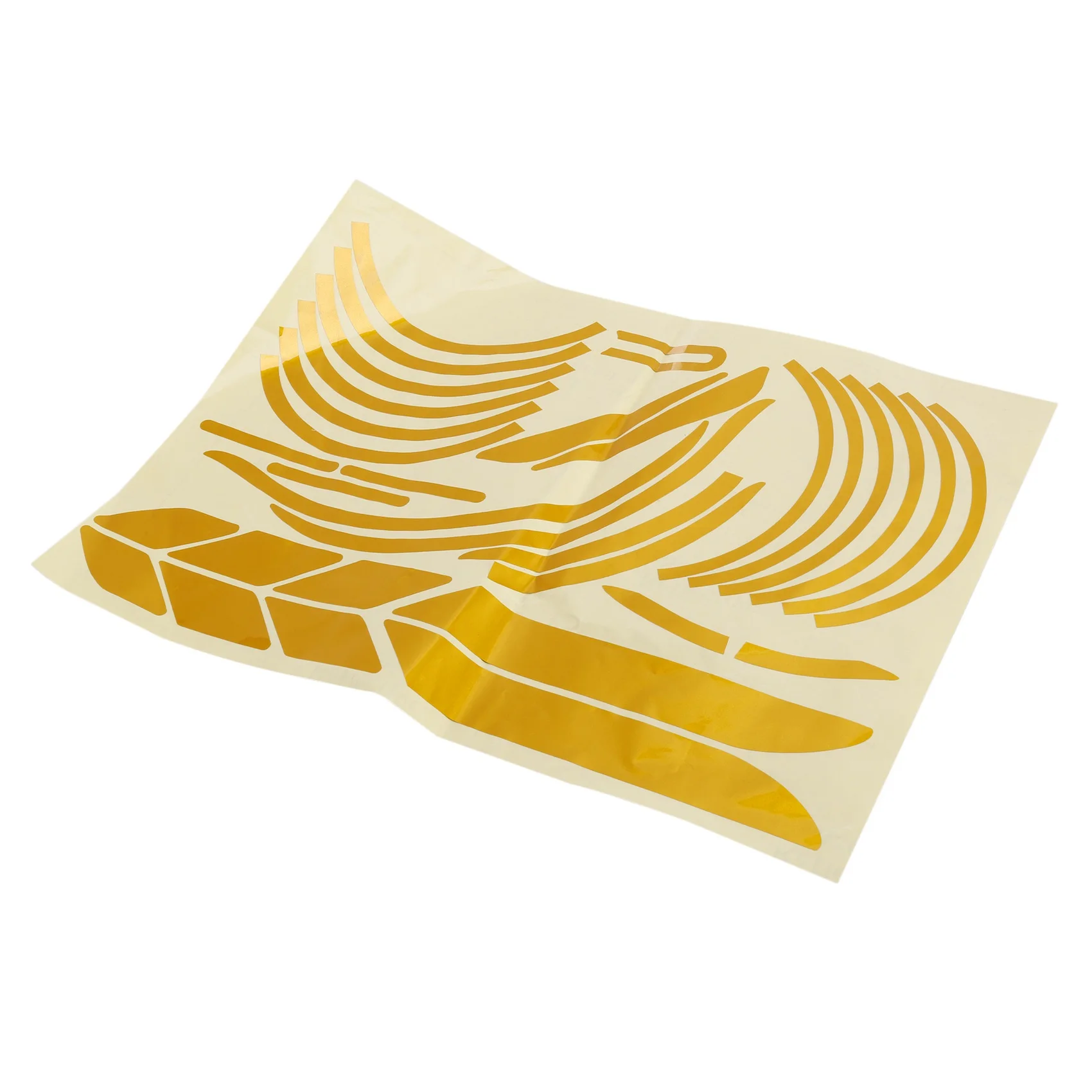 ABST 1 Set Reflective Stickers Scooter Full Set Stickers for Series Kickscooter Foldable Stickers(Yellow)