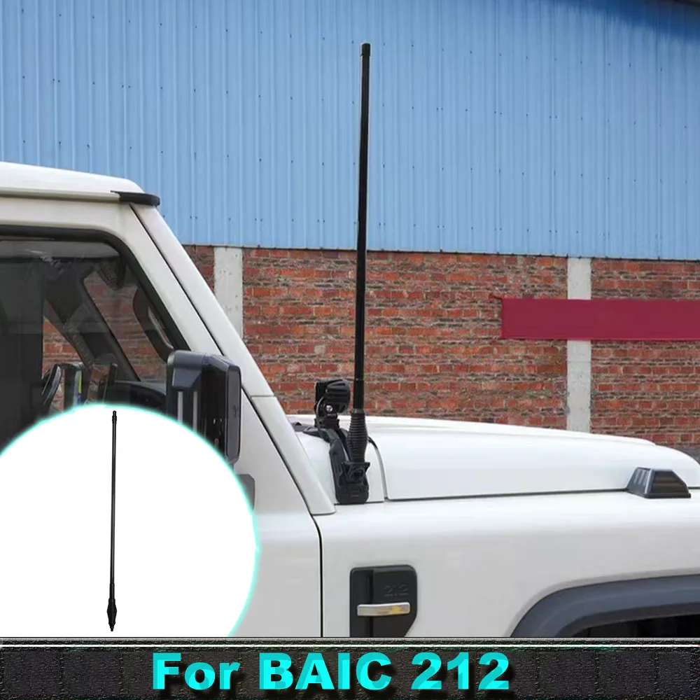 2024-2026 BAIC 212 T01 Thickened Decorative Antenna Offroad Height Limit Measuring Pole Modification Parts