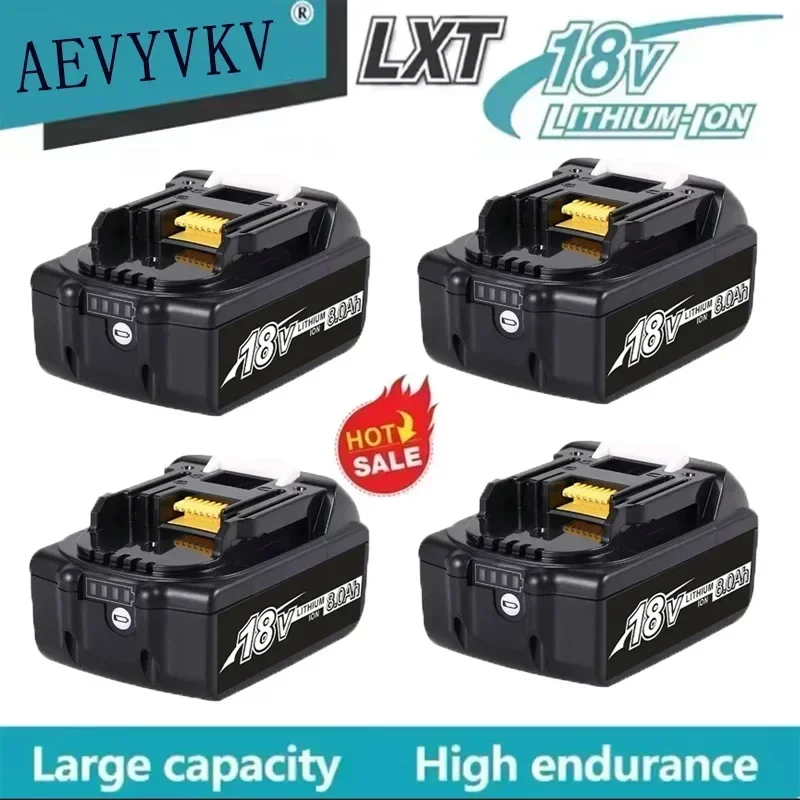 new  Brand-new Makita 18V battery, 12.0Ah rechargeable power tools, BL1830, BL1840, BL1850, BL1860B, Makita 18V lithium battery.