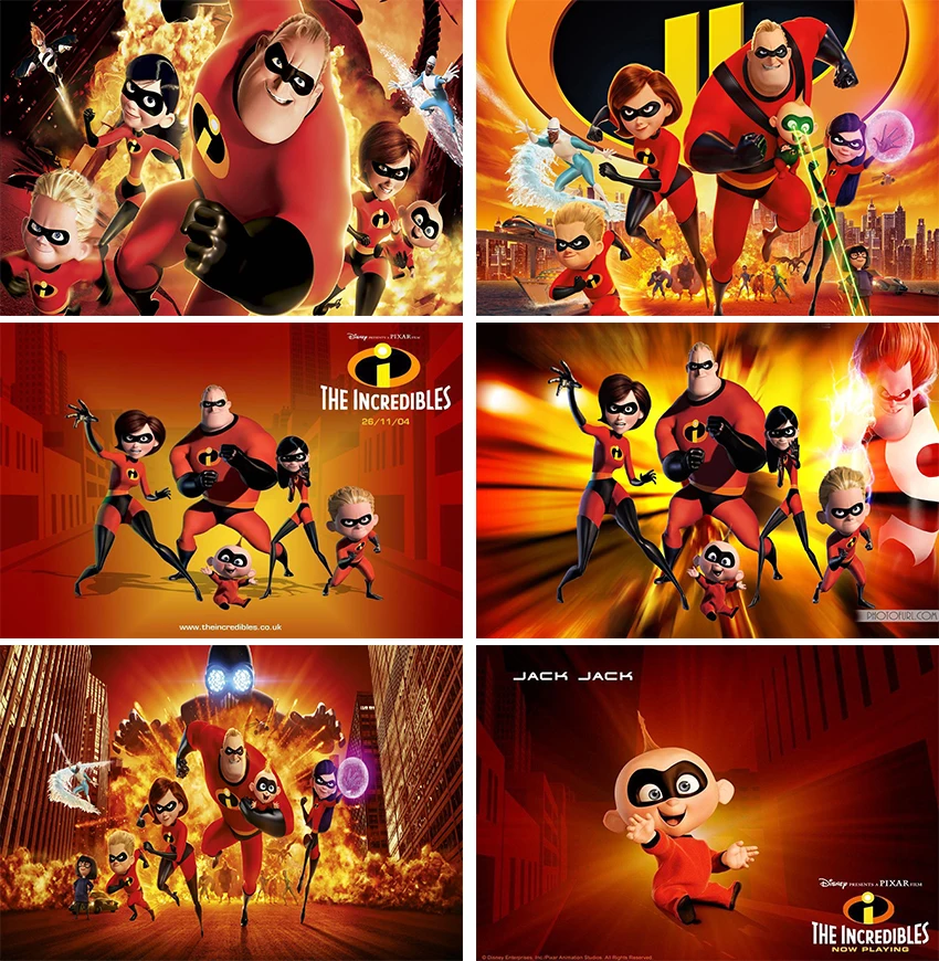 

The Incredibles Tapestry Customize Background Photography Backdrop Birthday Party Decor Banner Tablecloth Baby Shower Supplies