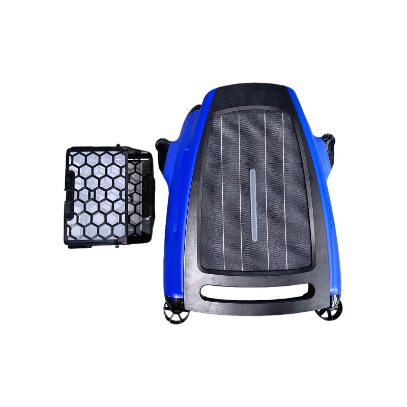 Solar Powered Automatic Robotic Pool Surface Skimmer Cleaner With 24/7 Continuous Cleaning