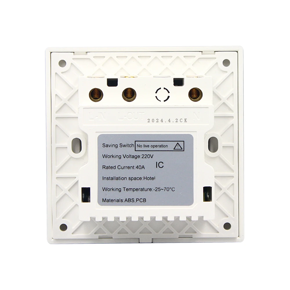 Hotel Room Card Energy Saver Switch 125KHz TEMIC Motel Rfid Contactless Switch Insert M1 IC/ Tk4100 T57 T5557 Card To Take Power