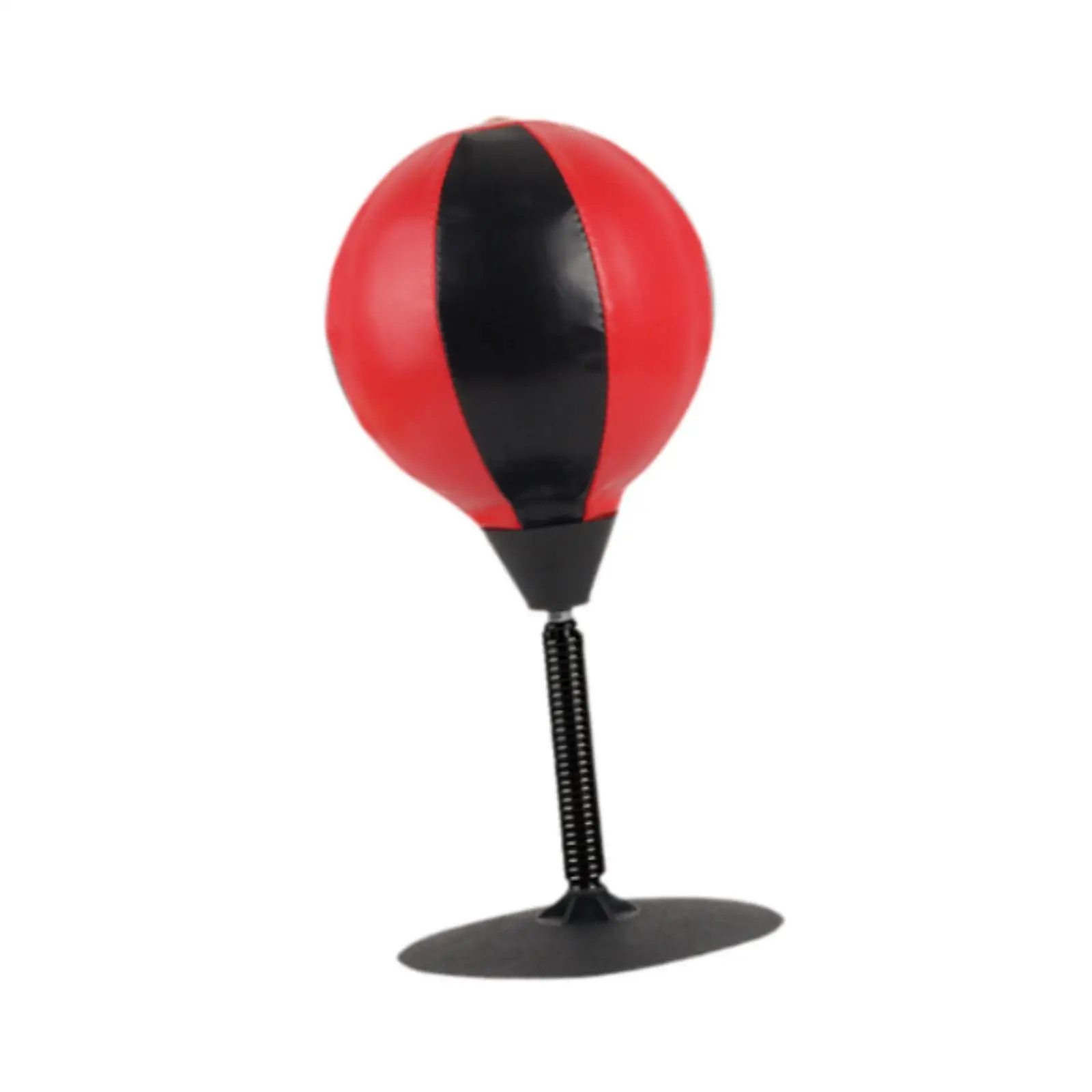PU Leather Desktop Punching Bag Kickboxing Reaction Agility Ball for Office Desk Training and Exercise Game
