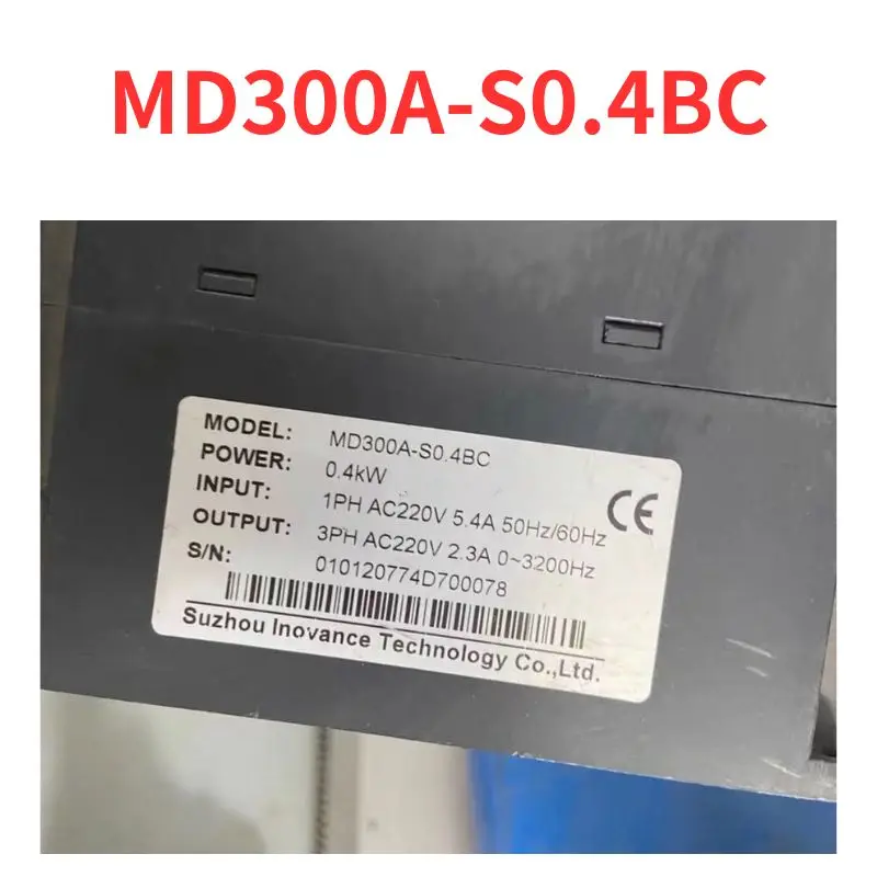 

90% new MD300A-S0.4BC frequency converter tested OK