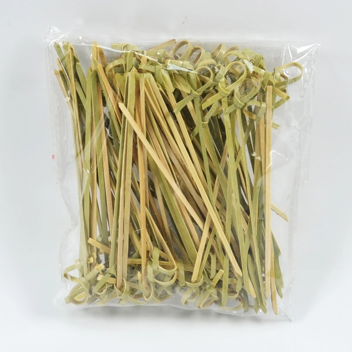 100pcs Disposable Bamboo Skewers Natural Bamboo Sticks Cocktail Picks Toothpicks Drink Fruit Food Dessert Barbecue Sticks