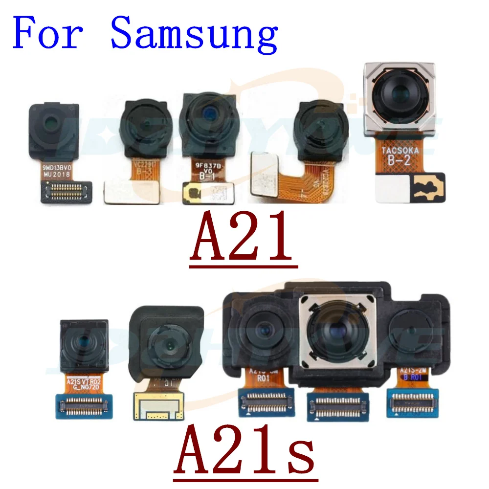 

Rear Camera For Samsung Galaxy A21 A215 A21s A217 Back Big Main Front Facing Camera Module Flex Cable Spare Parts