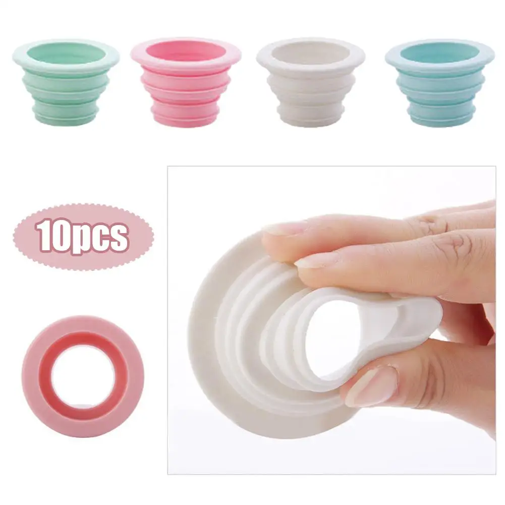 Silicone Sewer Pipe Anti Odor Sealing Plug Washing Machine Drain Pipe Sealer Ring Kitchen Sink Toilet Sewer Stopper Cap