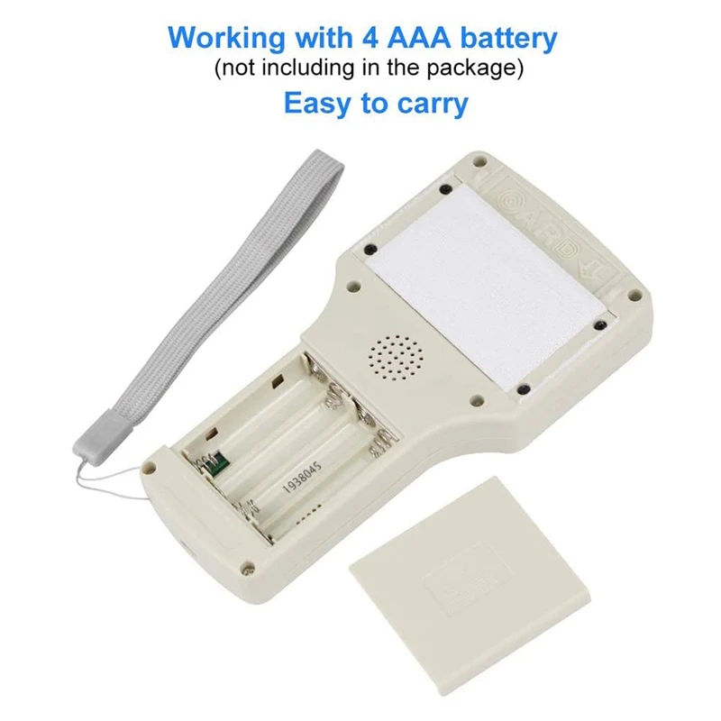 TTKK 휴대용 USB RFID ID IC 카드 라이터, 전체 디코딩 기능, 핫 이중 주파수 쓰기 태그 포함, 10 개, 2-in-1