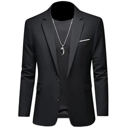 Mode Nieuwe Heren Casual Business Slim Fit Formele Jurk Blazers Jas Jas 27151154