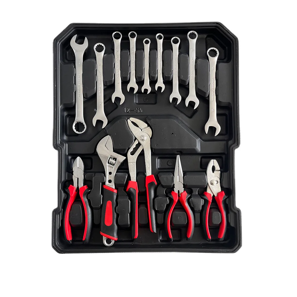 399-Piece Socket Combination Tool Set Household Manual Wrench Set Ratchet Screwdriver Hardware Toolbox