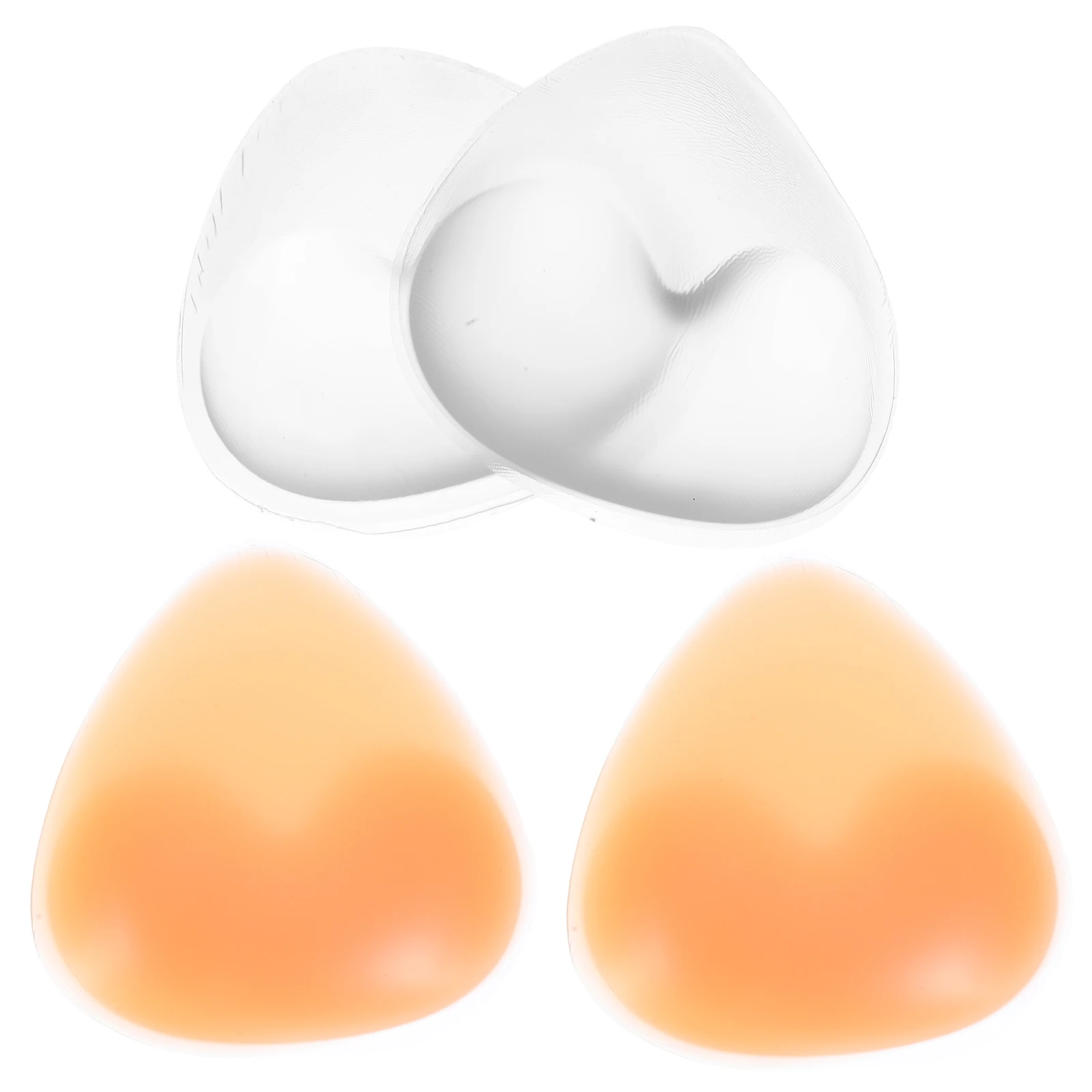 

Silicone Inserts Clear Self-Adhesive Push-Up Pads Bikinis Sports Bras Swimwear Reusable Invisible Bra