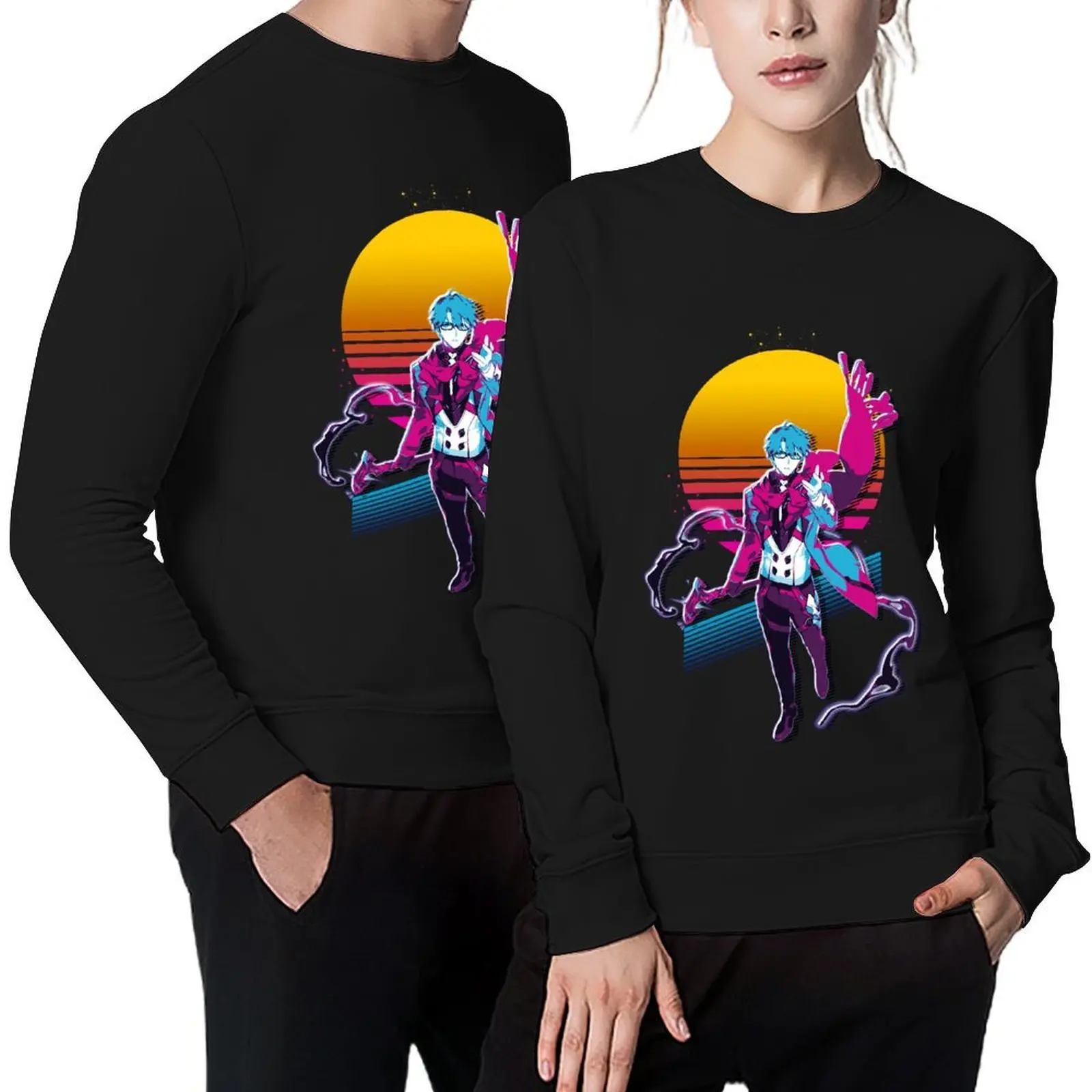 

Honkai Star Rail - Yang Welt *80s retro* Pullover autumn new products men clothing fashion men hooded sweatshirt for men