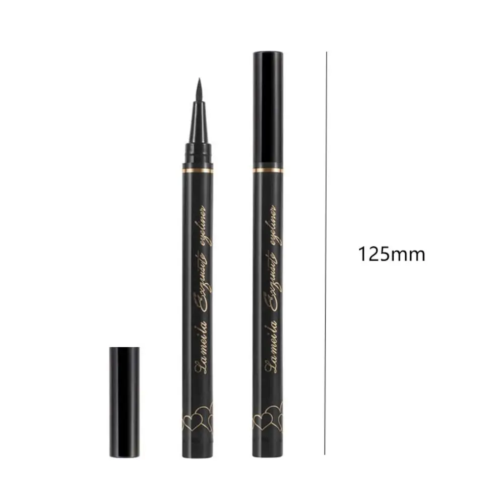 Picture 7: New Long Lasting Waterproof Black Eyeliner Quick Drying No Smudge Liquid Eyeliner Pen Smooth Cosmetic Matte Eye Liner Women