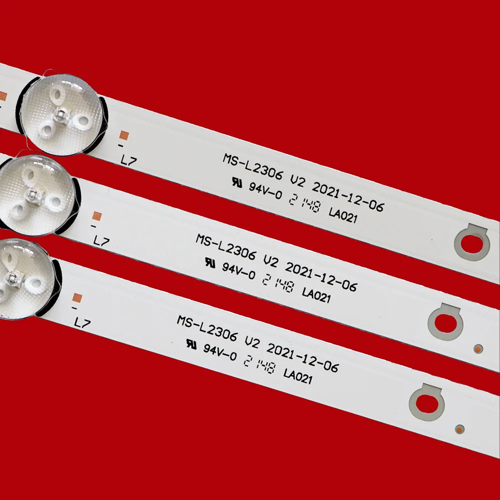 شريط إضاءة خلفي LED للتلفزيون 43 بوصة Starwind LED43SA300 MS-L3300 V3 BBK 43LEM-1063/FTS2C 43LEX-7169 الهدف LE4319 MS-L2392 V2