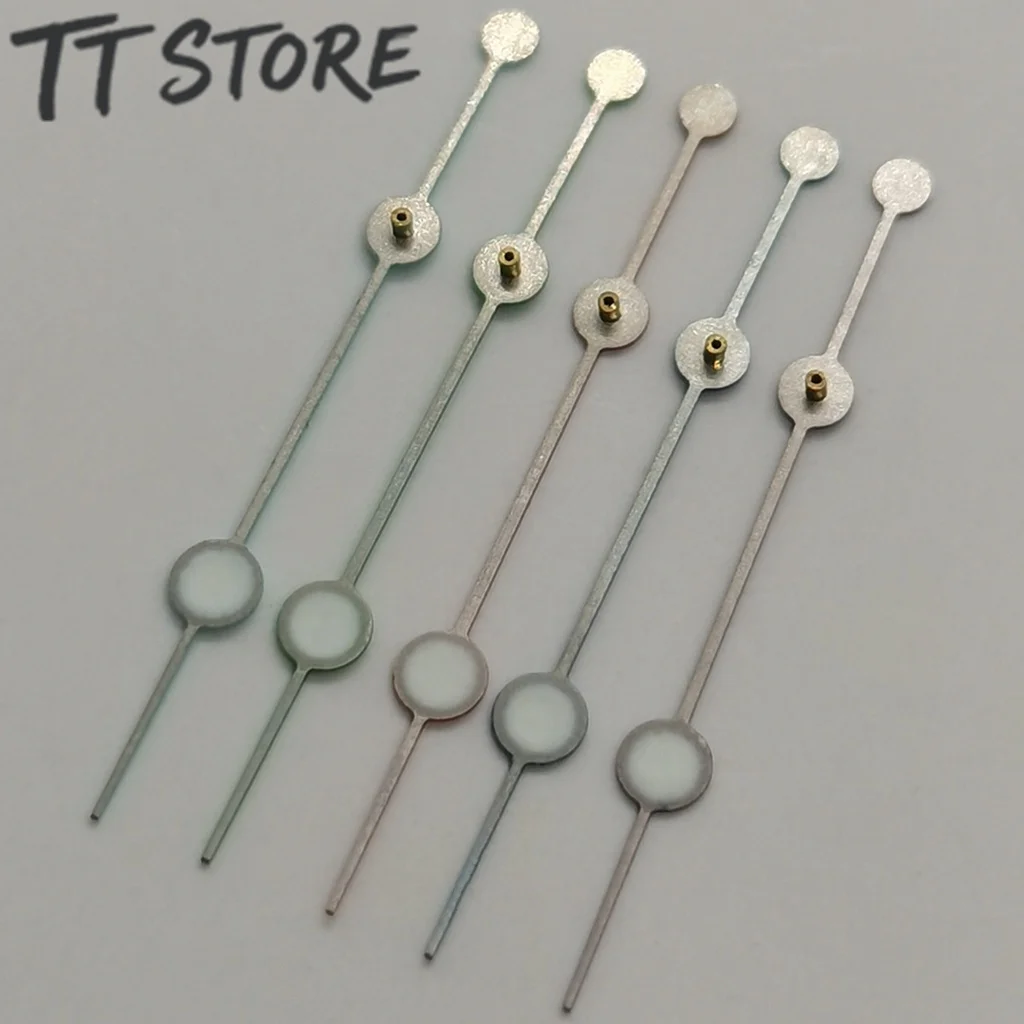 NH35 NH36 7S26 7S36 4R35 4R36 حركات 12.5 ملم فضي أسود أخضر أزرق أحمر أرجواني ساعة ذهبية أيدي ثانية واحدة #6