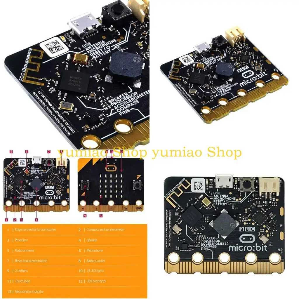

587B BBC V2.2 Upgraded Processor & BLE5.0 Connectivity- for DIY Projects
