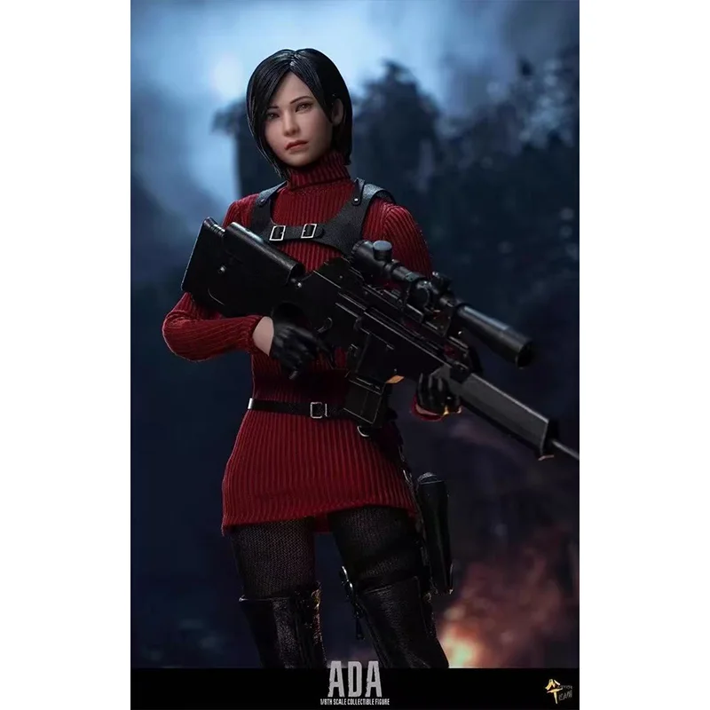 

MTtoys018 1/6 Soldier Ada Wang Double Head Sculpt Movable Eye Design Cheongsam Cloth Design 12" In Stock