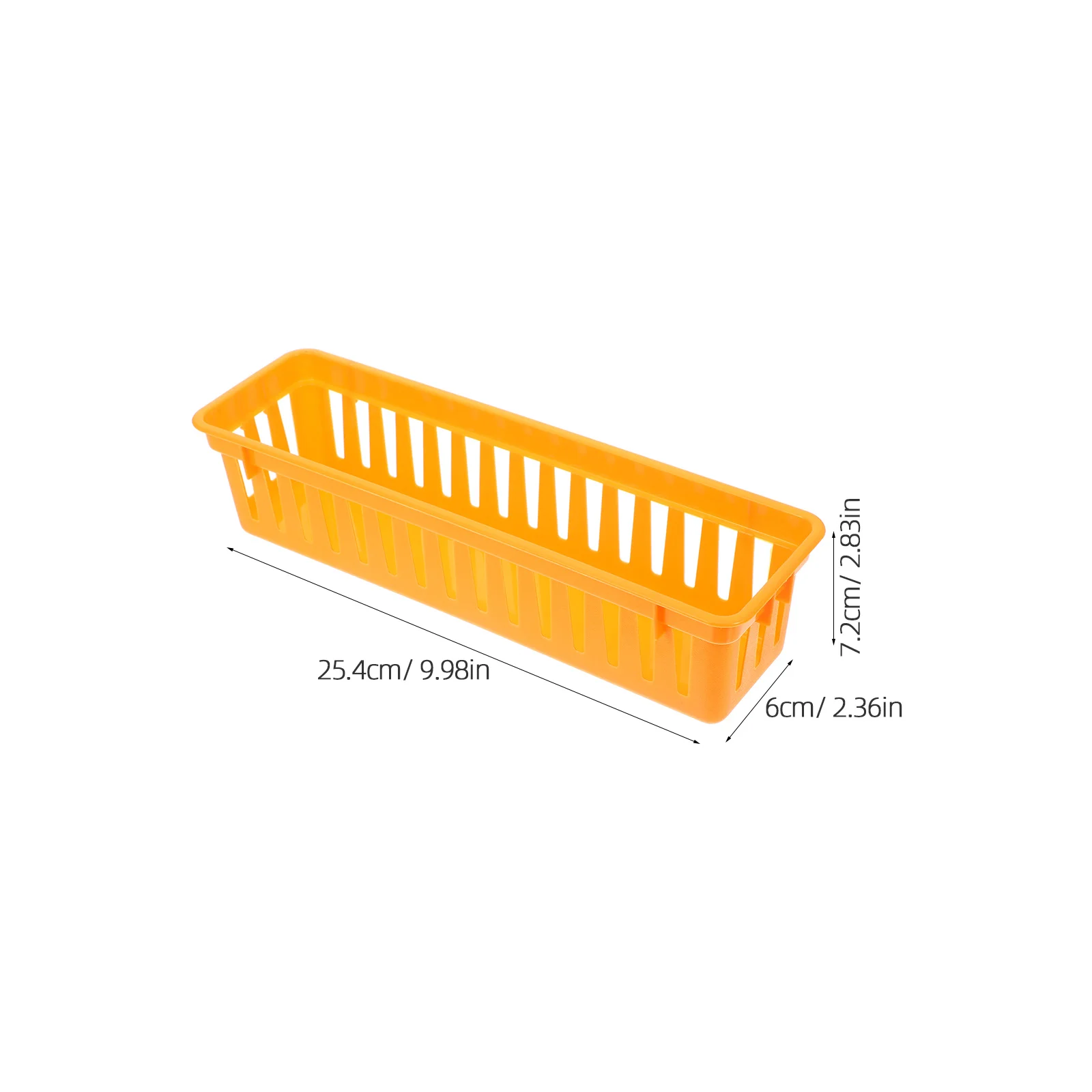 6 pezzi portapenne da scrivania in plastica cestino per cancelleria forniture colorate per l'aula portaoggetti cestini per qualcosa contenitori colorati