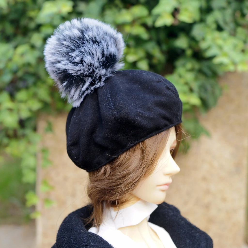 

Черная кепка BJD для куклы BJD 1/6 1/4 MSD 17 дюймов 1/3 24 дюйма 60 см, высокая женская кукла BJD SD DK DZ AOD DD, бесплатная доставка HEDUOEP