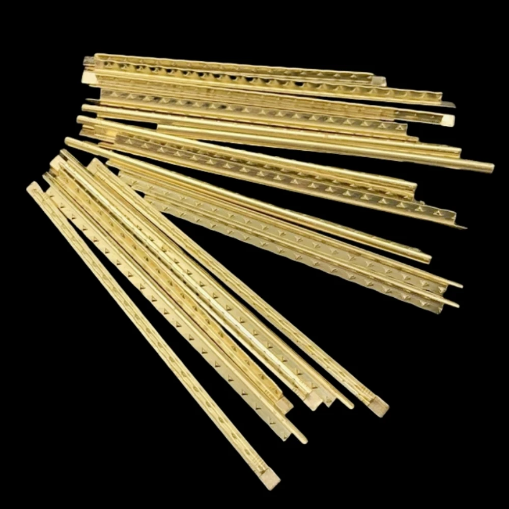 5 Sets of Fret Wire Pre Cut Classical Guitar Brass Luthier  2.2mm 19 wires