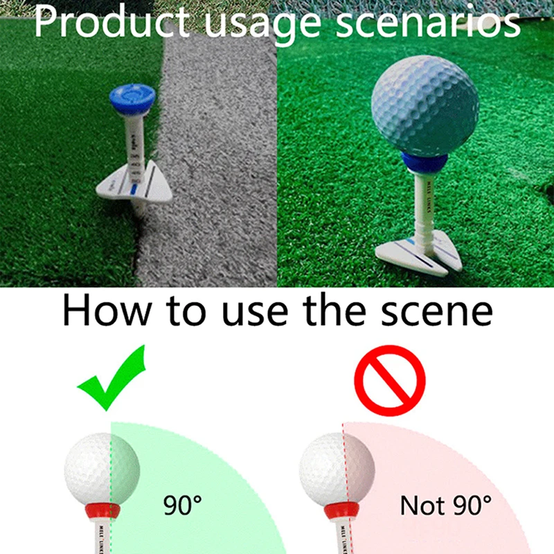 Nouveau Double t-shirt de Golf abaisseur porte-balle de Golf t-shirt en plastique accessoires