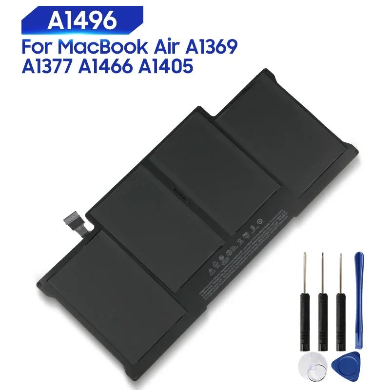 

Replacement Battery For Mac MacBook Air A1496 A1369 A1405 A1466 A1377 Genuine Tablet Battery 7150mAh